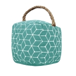 STOPER DO DRZWI CUBES&CO 16X14CM MIĘTA