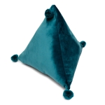 Poduszka TREVI VELVET piramida 40x40x40 Zieleń