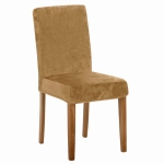 Pokrowiec na Krzesło SMART PROTECT Velvet Złoty