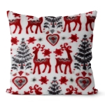 Poszewka SCANDI RED DEER 40x40 Czerwony