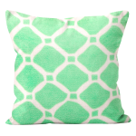 Poszewka SONNET geometryczny 40x40 cm Zieleń