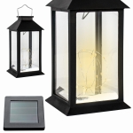 Lampion Led Solar Deco 14 x 14 x 30 cm