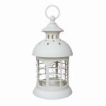 Lampion Led Cozzy 12x12x23,5 cm Biały