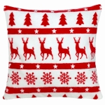Poszewka Świąteczna Wzór norweski 40x40 cm