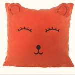 Poszewka Huggies plusz Pani Miś 40x40 cm Pomarańcz