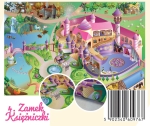 Dywanik mata Little Hippo 75x112 Zamek Księżniczki