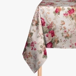 Obrus Dekoracyjny Blumen Bordo 135x180