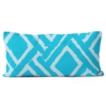 Poszewka Jane Bawełna 30x50 cm geometria Niebieski