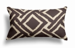 Poszewka Jane Bawełna 30x50 cm geometria Brąz