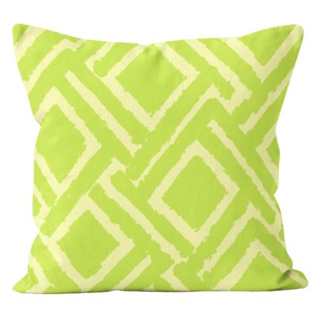 Poszewka Jane Bawełna 45x45 cm geometria Zielony