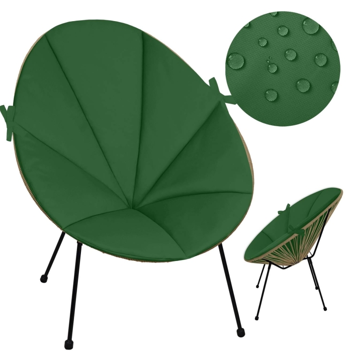 Poduszka na fotel ACAPULCO BIZU Oxford Green