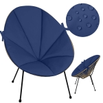 Poduszka na fotel ACAPULCO BIZU Oxford Navy Blue