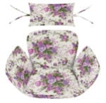 Poduszka PRIMA Kokon 5-częsciowa BLUMEN FIOLET