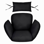 Poduszka PRIMA Kokon 5-częsciowa OXFORD CZARNY