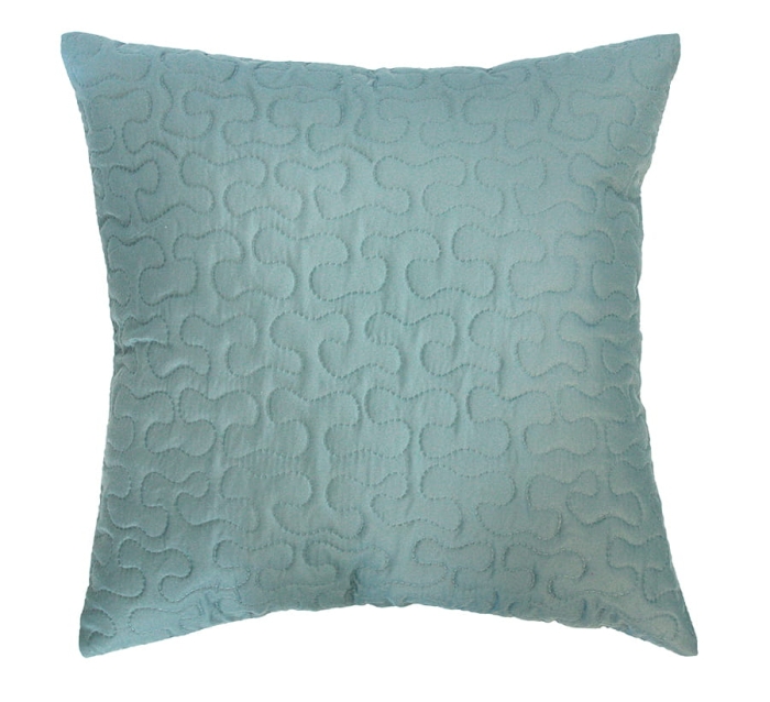 Poszewka pikowana Luca 45x45 cm - Mięta