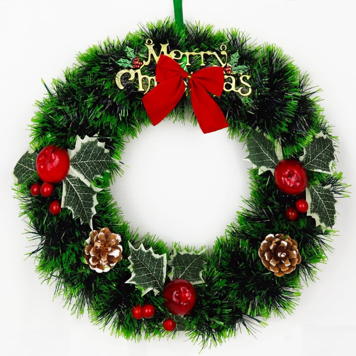 Wieniec świąteczny Merry Christmas 35 cm