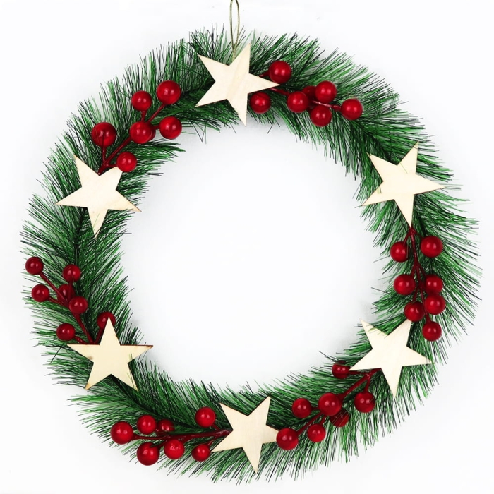 Wieniec świąteczny STAR 30 cm