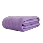 Koc Solo Mikrofibra mono 150x200 cm Jasny Fiolet