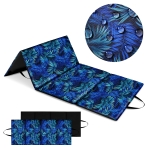 Mata plażowa 180x75x2 Oxford Czarny/Blue Passion G