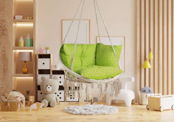 Poduszka LUNA 4-częściowa HAPPY ZIELONY