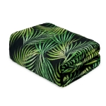 Koc MISSISIPI mikroflanela Jungle 150x200 cm Palmy