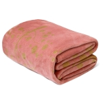 Koc Elia Tree mikroflanela 150x200 cm Róż