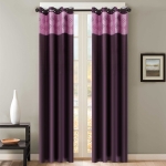 Zasłona CAMELIA TAFTA HAFT 140X250 FIOLET