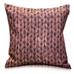 Poszewka Jolie Sweter Velvet 45x45 cm Brąz