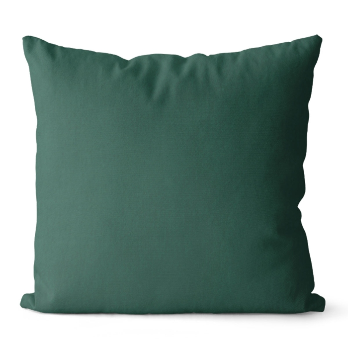 Poszewka LILY polly-cotton 40x40 cm Ciemna zieleń
