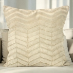 Poszewka Futro WAVES 40x40 White Swan