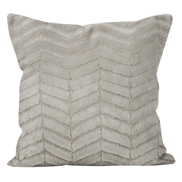 Poszewka Futro WAVES 40x40 Ghost Gray