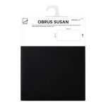 Obrus wodoodp. SUSAN gładki 140x260cm black Czarny