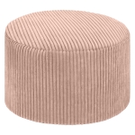 PUF CHILL SPOT velvet Stripes Fi 45 cm Róż