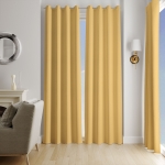 Zasłona DOLCE Zaciemniająca 135X260 BLACKOUT Banan