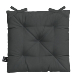 Poduszka na krzesło Silla 40x40 706 5 pików Grafit