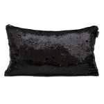Poszewka Flippy Cekiny 30x50 cm GRAFIT / CZARNY
