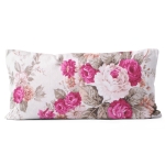 Poszewka Cleo 30x50 cm Blumen Bordo