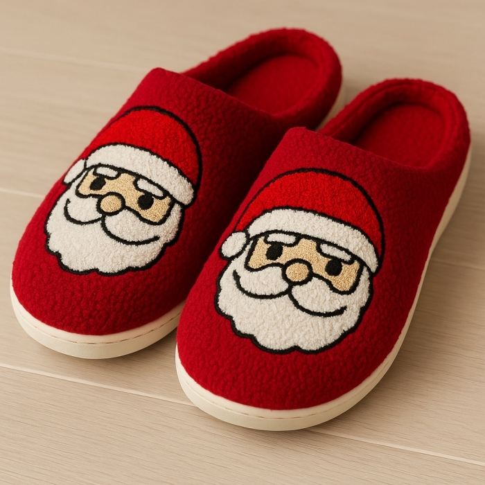 Kapcie domowe Merry & Comfy 38/39 Santa Czerwony