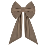 Kokarda Deco Velvet Glam Bow 50x40+50 cm Beż
