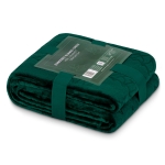 Koc wytłaczany COZY CHRISTMAS zielony 130x160 cm