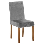 Pokrowiec na Krzesło SMART PROTECT Velvet Szary