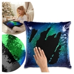 Poszewka Flippy Cekiny 40x40 cm MULTI kolor Zieleń