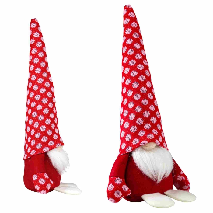 Skrzat Gnom Świąteczny 14x35 cm ŚPIOSZEK