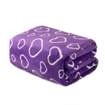 Koc - Sweetheart serca 150x200 cm  Fiolet Purple