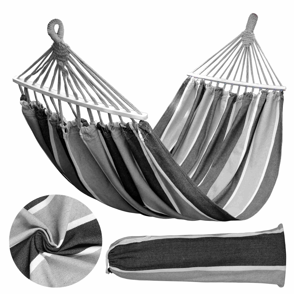 Hamak Ultimate XXL 220x160 cm Pasy Szary _5902340692547_miniatura popr.jpg