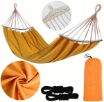 Dwuosobowy Hamak Yellow Island 280x150 Miodowy