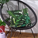 Poszewka wodoodporna Botanic Monstera 45x45 Zielon