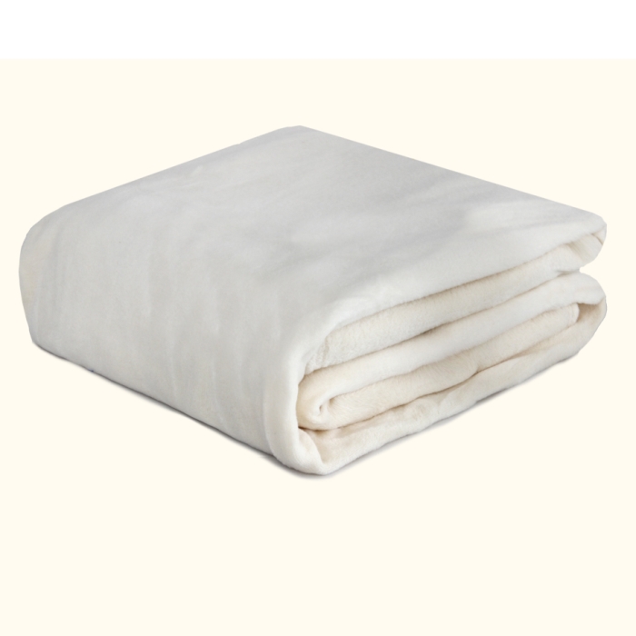 Koc Solo Mikrofibra mono 200x220 cm Krem