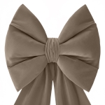 Kokarda Deco Velvet Glam Bow 50x40+50 cm Beż