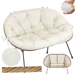 Sofa + poduszka ACAPULCO Natural Loneta 93 Len